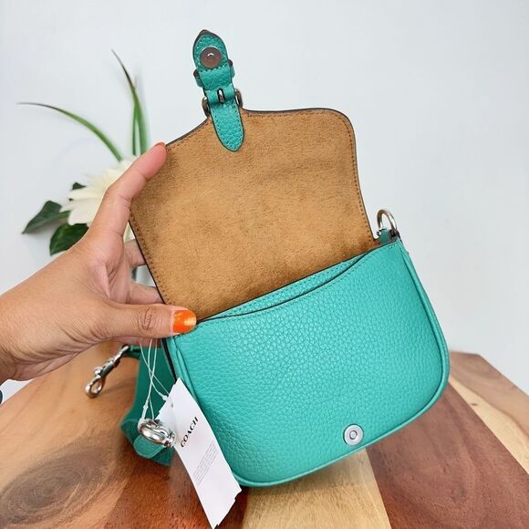 NWT Coach Amelia Small Saddle Bag - Picture 6 of 7